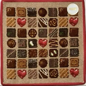 완판템 코프레 드 쇼콜라 페이러 팔로워 한정 손수건