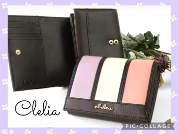 [새상품] 미사용 지갑 이단 접이식 여성용 접이식 지갑 귀여운