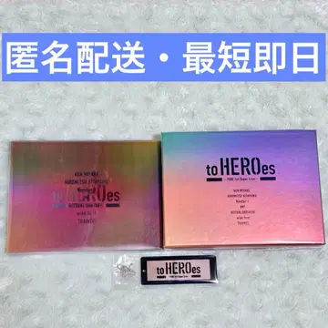to HEROes Blu-ray 초회반&일반ver 세트