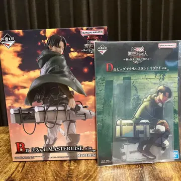 진격의 거인 제일복권 리바이 피규어 아크릴 스탠드