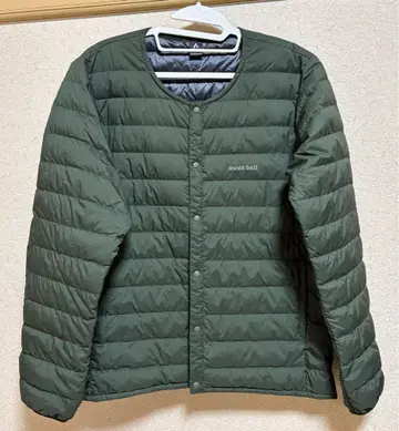 mont-bell 스페리오 다운 라운드넥 자켓 M 다크 그린