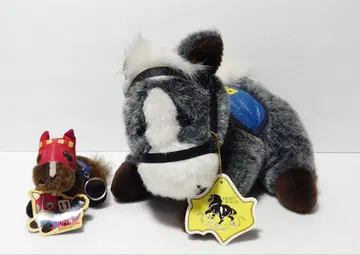 레트로 봉제 인형 묶음 판매 말 draft horse