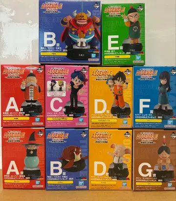 제일복권 드래곤볼 어셈블 컬렉션 피규어 10체
