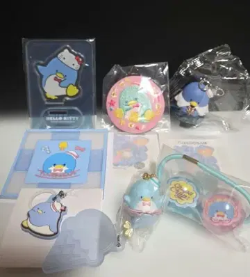 턱시도샘 타키샘 묶음 판매 산리오 자수 캔뱃지 별색 천사 참 등