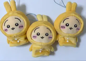 치이카와 (먼작귀) 손가락 끝 퍼펫 파자마 파티 토끼 3개 세트