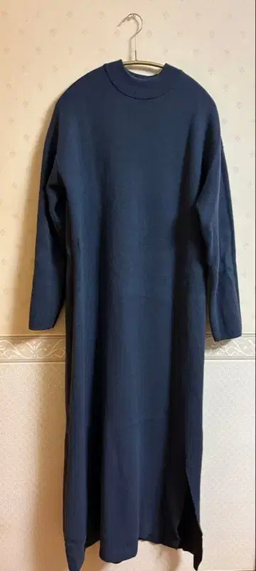 갸루리이비 니트 롱 원피스