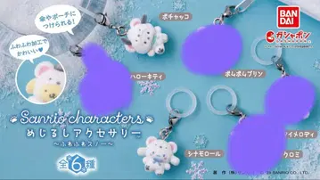산리오 캐릭터 메지루시 액세서리 전 6종