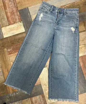 유니클로 UNIQLO 데미지 데님 팬츠