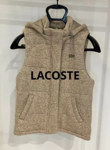 LACOSTE 라코스테 니트 다운 베스트