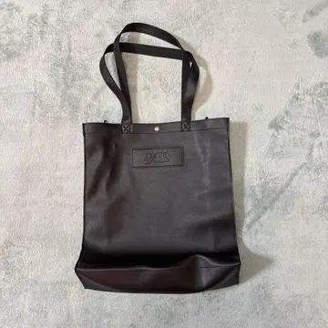 ENHYPEN FATE 블랙 합성 피혁 토트백