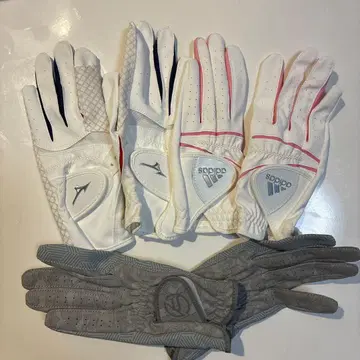 골프 그로브 2개 세트 덤 MIZUNO & adidas