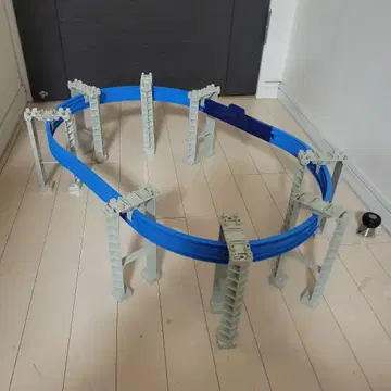 프라레일 고가 레일 세트 파랑