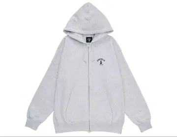 코코로 브랜드 지퍼 후드티