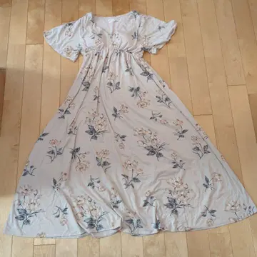 젤라토 피케 워터릴리 패턴 드레스