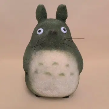 토토로 입상 그린 컬러 약 12.5cm