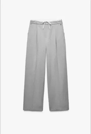 ZARA 자라 WIDE-LEG 팬츠 더블 허리 밴딩