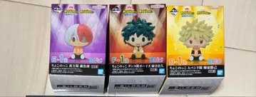 나의 히어로 아카데미아 히로아카 미도리야 바쿠고 토도로키 제일복권 피규어