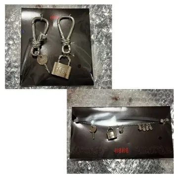 HANA BADLOVE 카라비너 팔찌 YURI 2개 세트