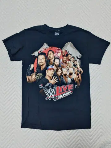 WWE 티셔츠 나카무라 AJ 시나