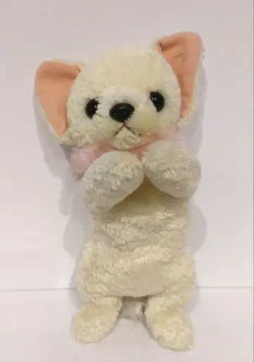 스크래치 쿠짱 봉제 인형 치와와 강아지 개 레트로