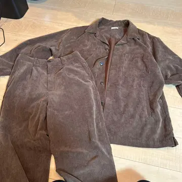 LOWRYS FARM 코듀로이 자켓 팬츠 세트 L