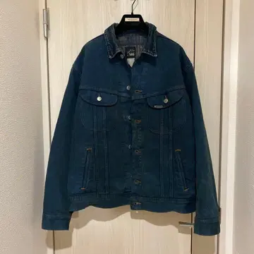 빈티지 Lee riveted 담요 안감 데님 자켓 L