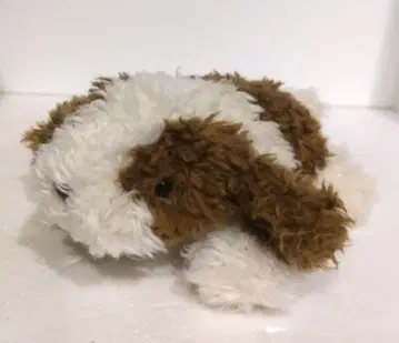 MONSEUIL 캐벌리어 강아지 봉제 인형 레트로