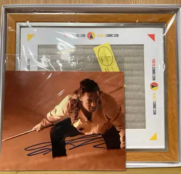 오사카 코믹콘2025 사인 사진 제이슨 모모아1 프레임 포함