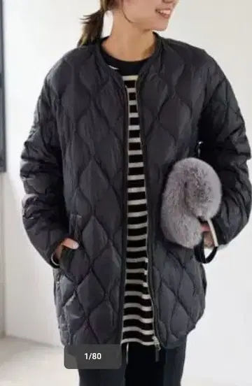 미사용 TAION/타이온 RELUME 밀리터리 다운 자켓