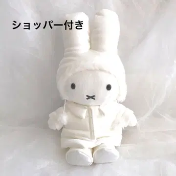 완판템 새상품 택 포함 미피 스타일 경자년 토끼 다운 코트 봉제 인형