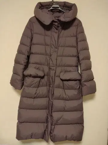 UNIQLO +J 롱 다운 코트 질 샌더 / 퍼플 / S 사이즈