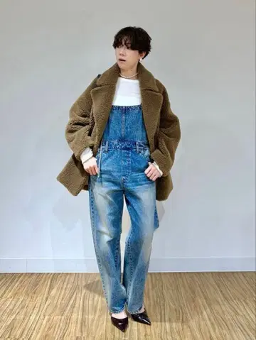 Whim Gazette 윔 가젯 데님 올인원