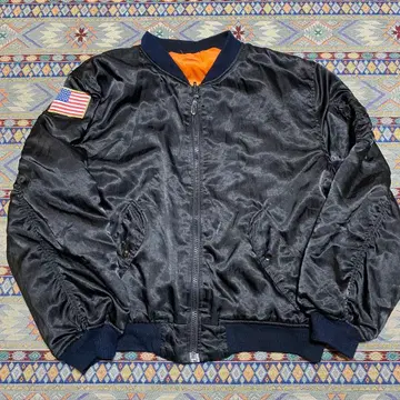80s MA-1 플라이트 자켓 Intermediate Type L