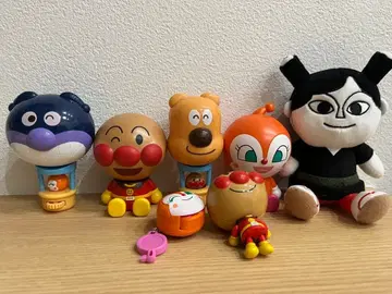 커다란 호빵맨 마스코트 열기구 프리치이 콩 가챠 봉제 인형