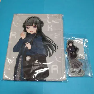 뱅드림 시로가네 린코 아크릴 스탠드 타월 WEGO