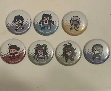 단간론파 캔뱃지 15주년 캡슐 토이 도트 그림