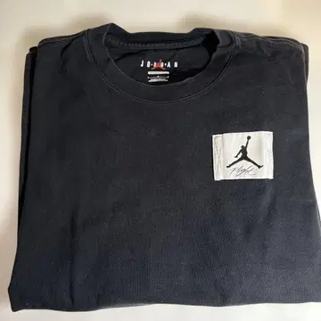 Jordan 오버사이즈 핏 티셔츠 L 블랙
