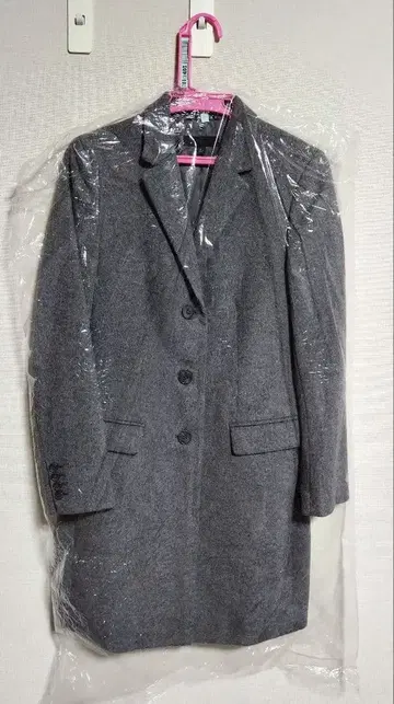 유니클로 그레이 체스터 코트 S 사이즈