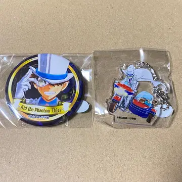 명탐정 코난 코난 백화점 캔뱃지 아크릴 키링 코난 키드