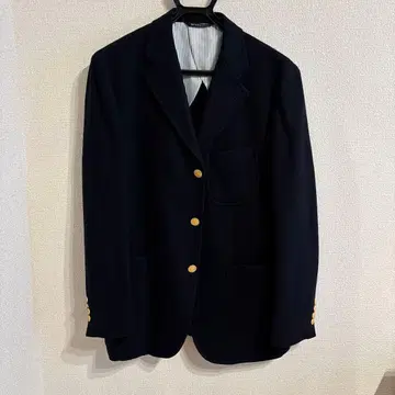 맥레거 네이비 테일러드 자켓 골드 버튼