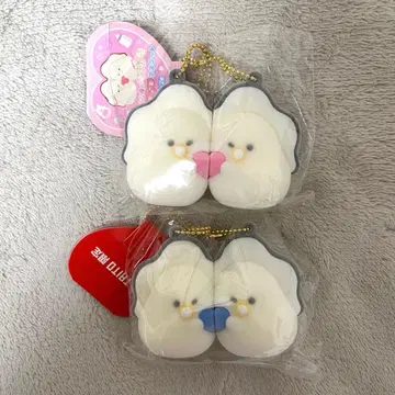 다이토 한정판 동그란 눈의 생굴 페어 하트 마스코트 2개 세트