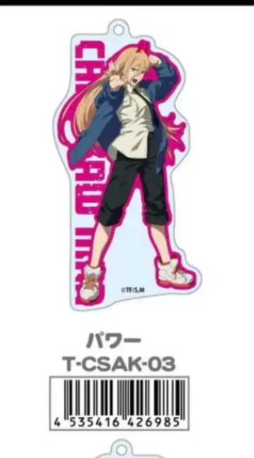 체인소 맨 아크릴 키링 키링 아크릴 파워