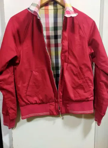 아놀드 파머 리버서블 빨간색 점퍼