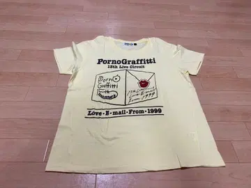 포르노그라피티 L 사이즈 라이브 티셔츠