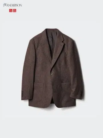 JW Anderson 콜라보 테일러드 자켓 브라운 23AW