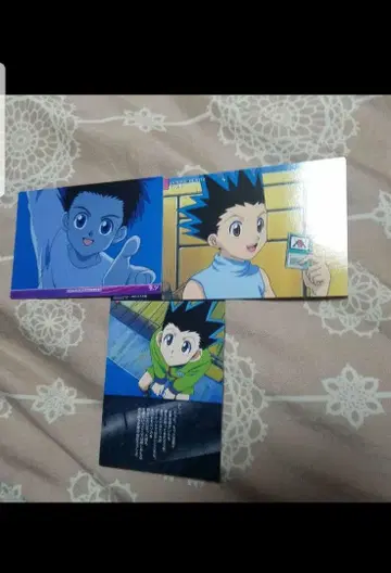 헌터헌터 곤 마스터즈 카드다스 키루아 히소카 카드 세트