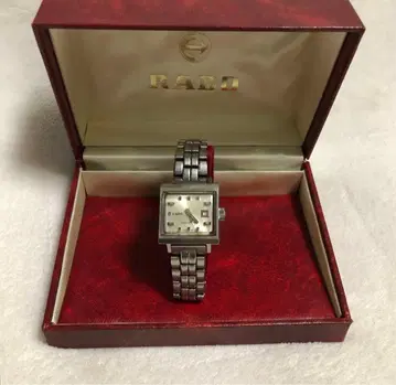 레어 정품 RADO 라도 manhattan 맨해튼 손목시계 작동품