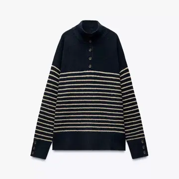 ZARA 2024aw 니트 보더