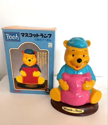 Winnie the Pooh 마스코트 램프 푸우 라이트 인테리어