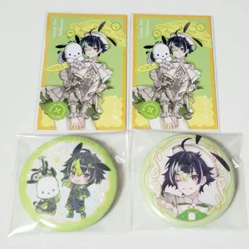 니지산지 Dytica x 산리오 캐릭터즈 이나미 라이 캔뱃지 폴라로이드